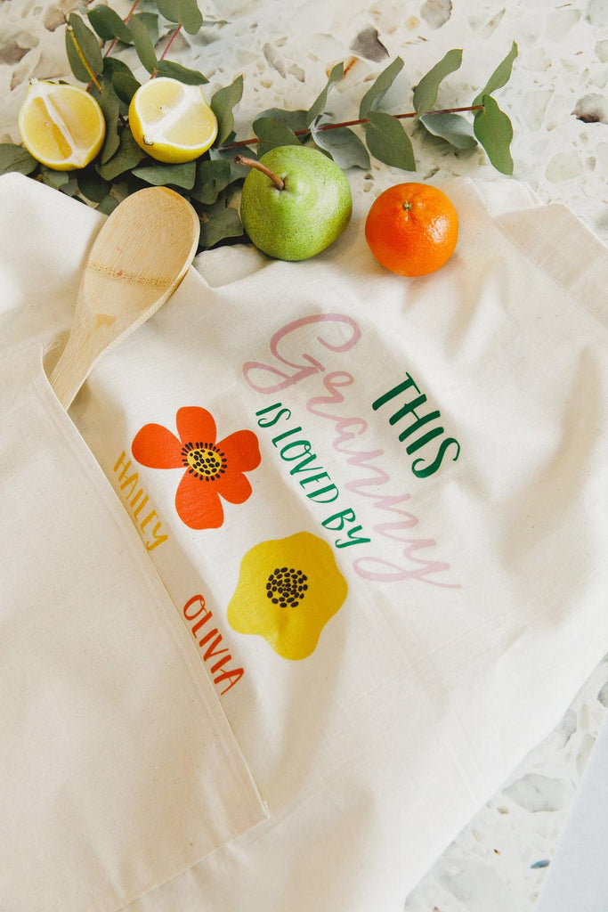 Apron - "This Granny is Loved By..."-apron-Ma Petite
