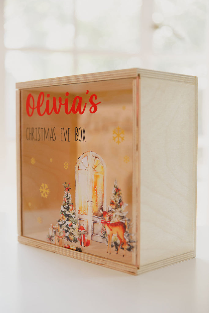 Christmas Eve Box - Christmas Scene Design