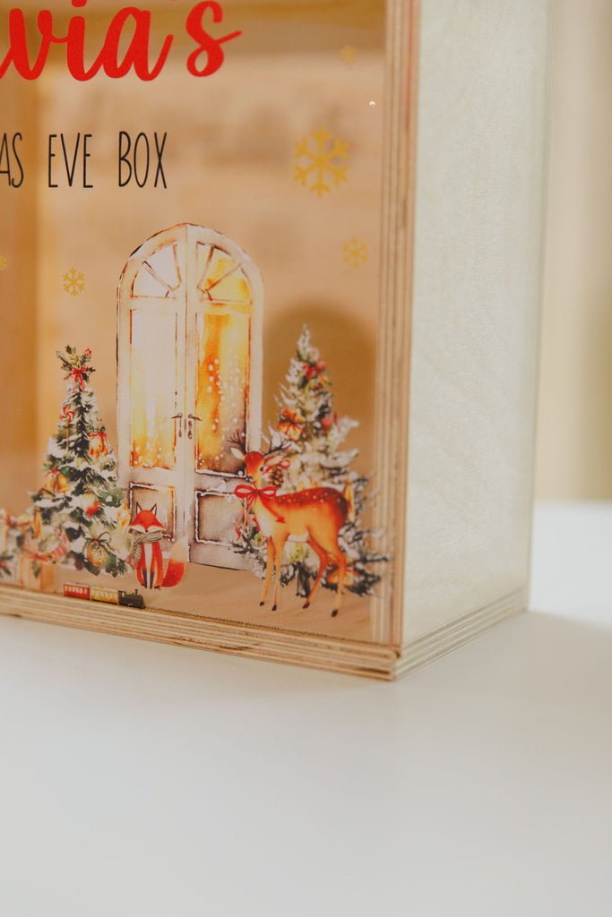 Christmas Eve Box - Christmas Scene Design