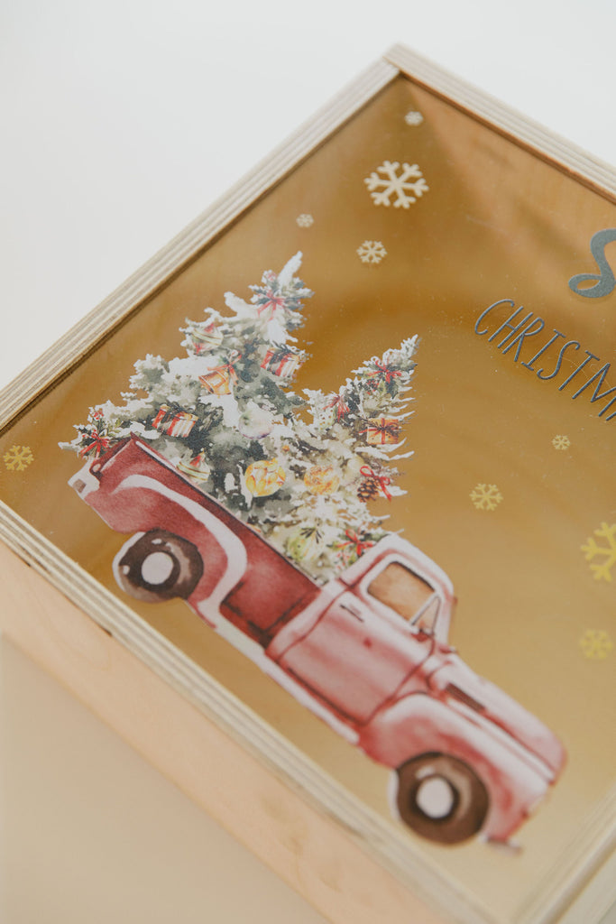 Christmas Eve Box - Red Truck Design