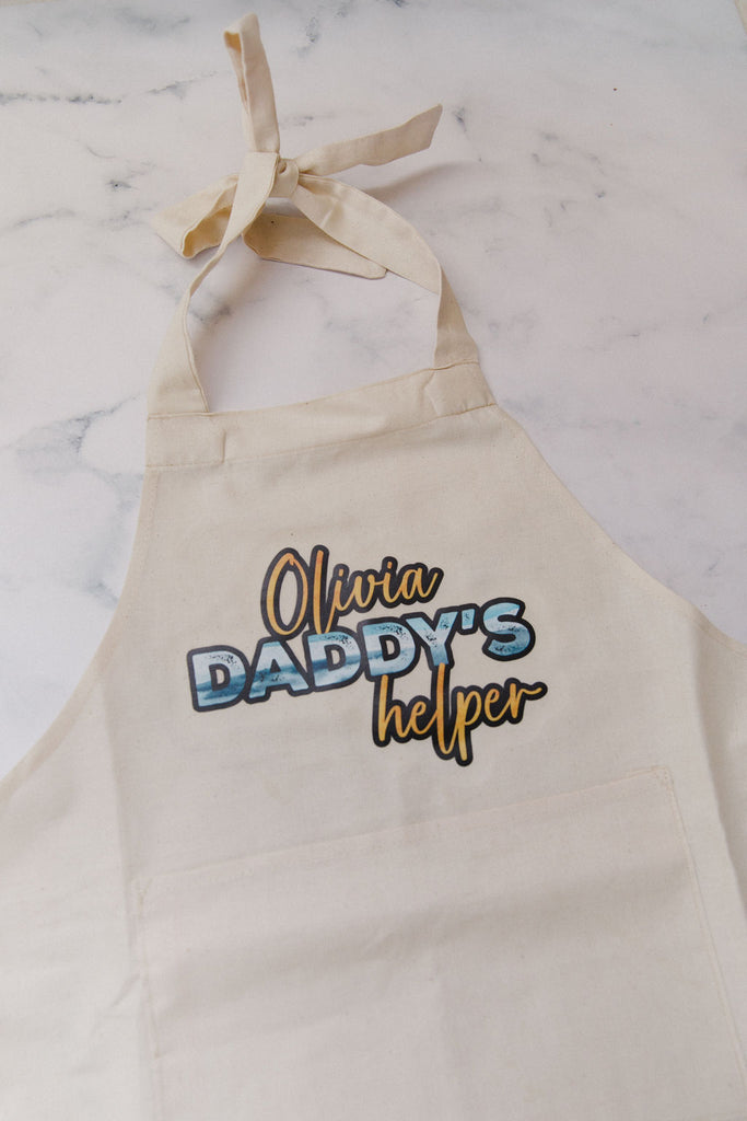 "Daddy's Helper" Children's Apron