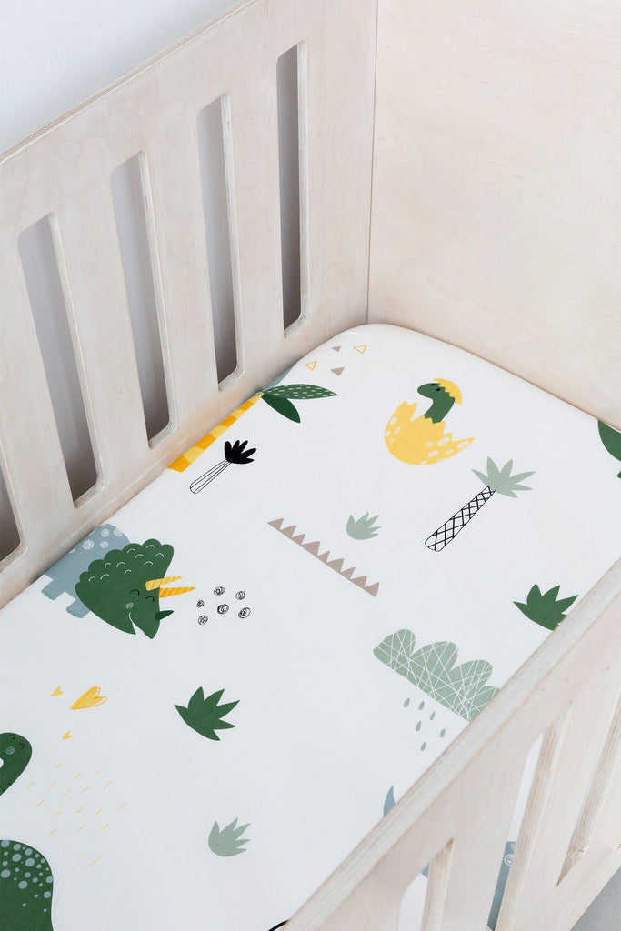 Dinosaur Cot Fitted Sheet