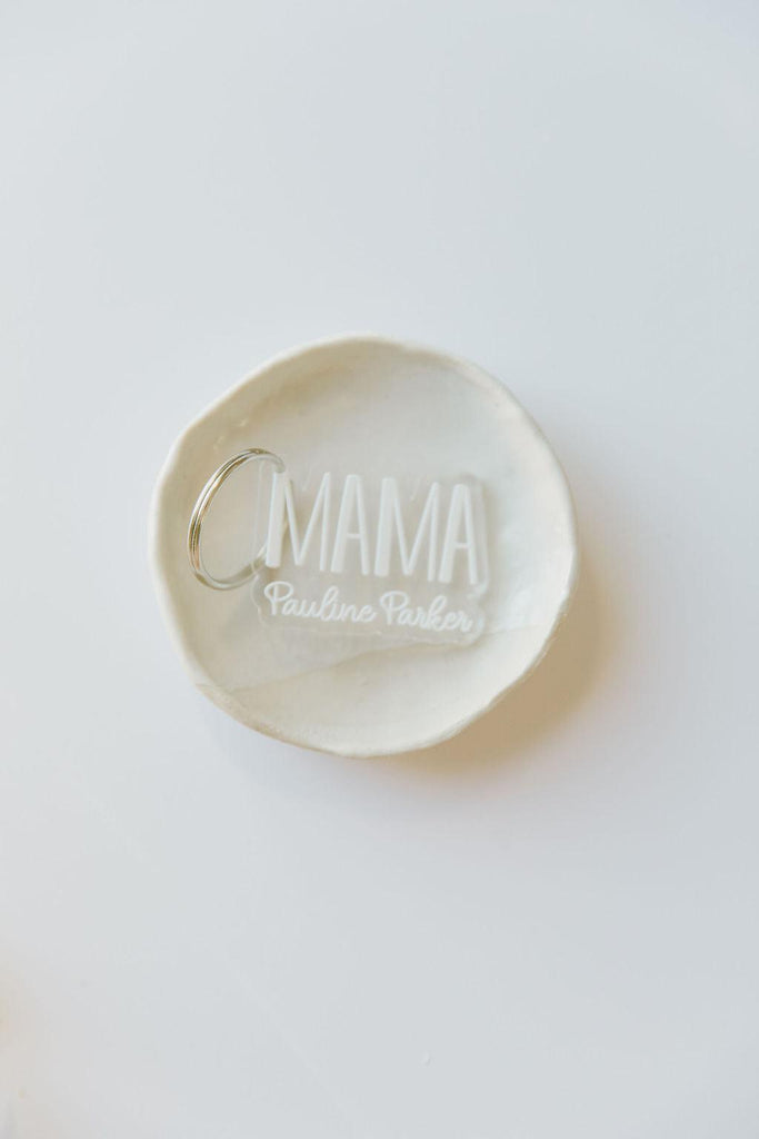 "Mama" Acrylic Key Ring-Ma Petite