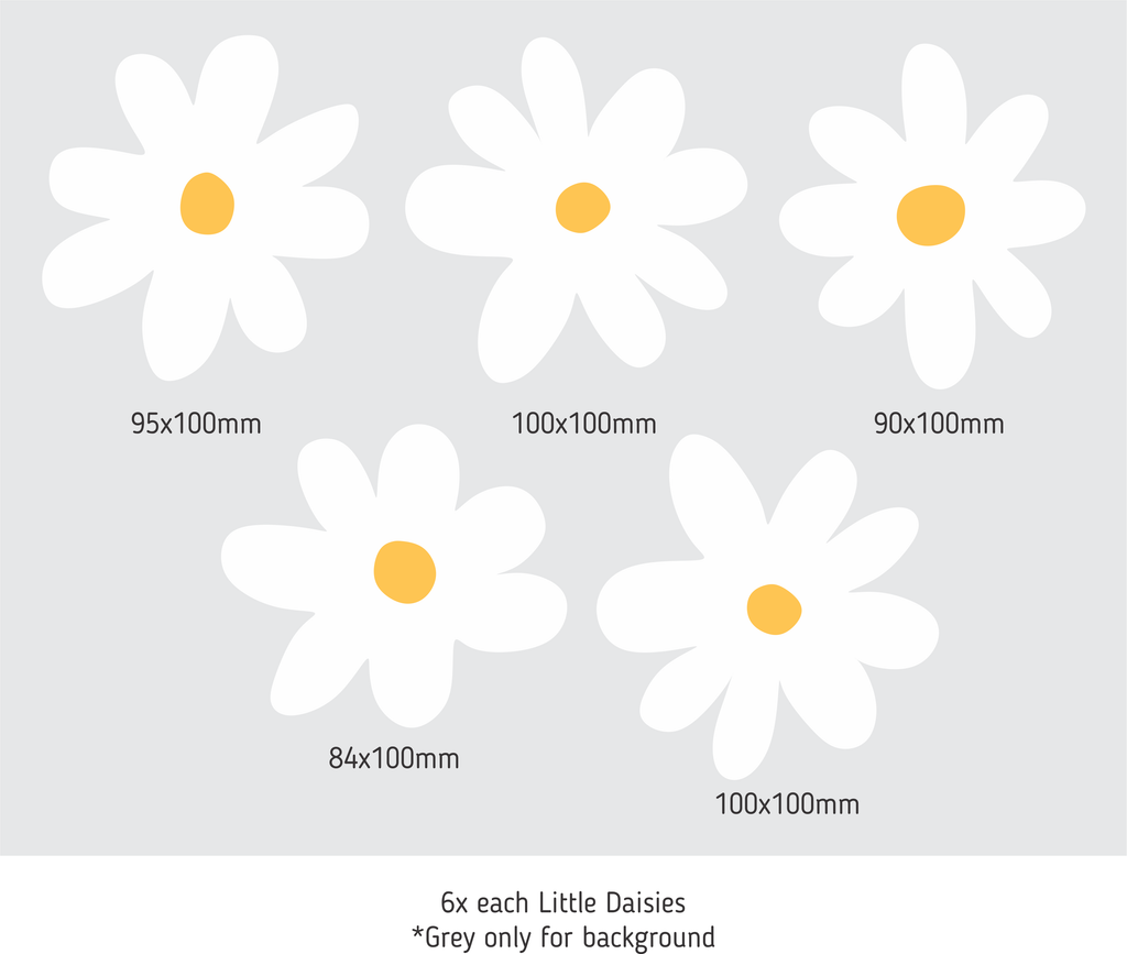 Mini Daisy wall sticker-Ma Petite