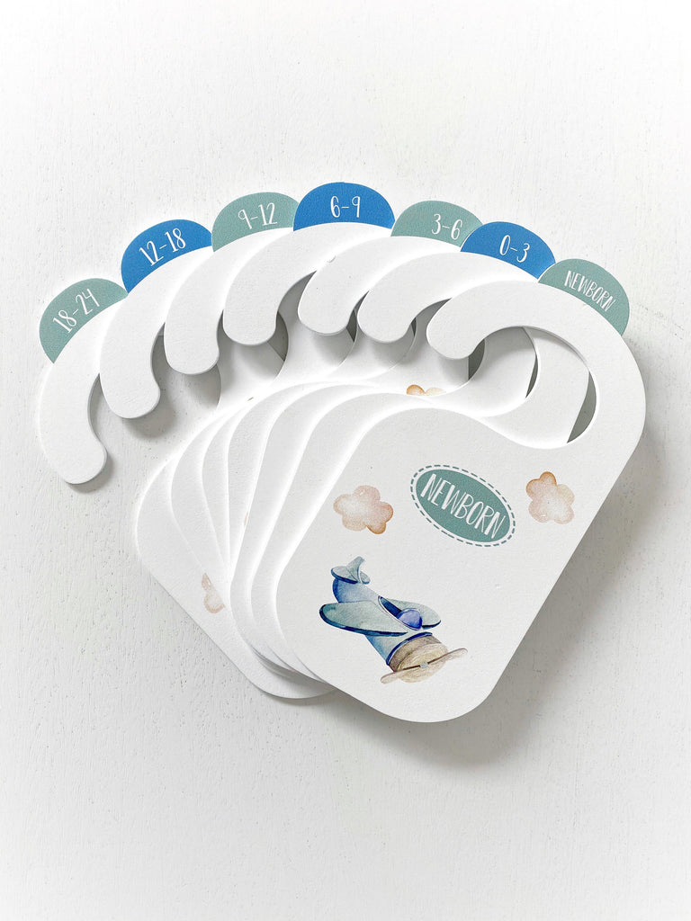 Wooden Closet Dividers - Up in the Sky