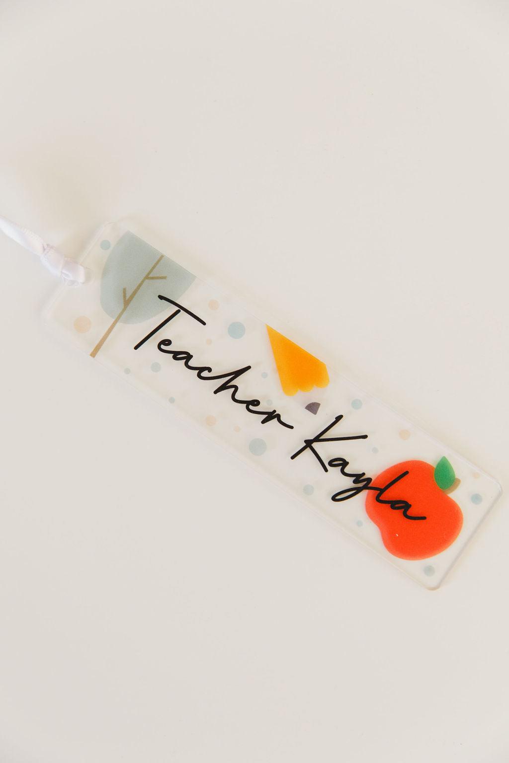 Teaching Mark Acrylic Book Mark - Custom Book Marks - Kids Book Marks โ Ma Petite