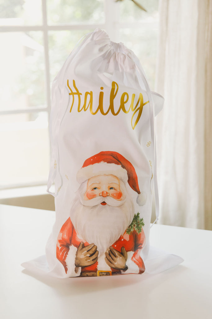 Personalised Christmas Bag - Santa