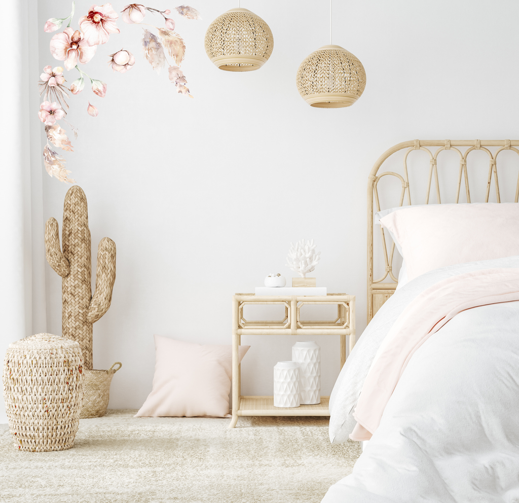 Bohemian Floral wall stickers