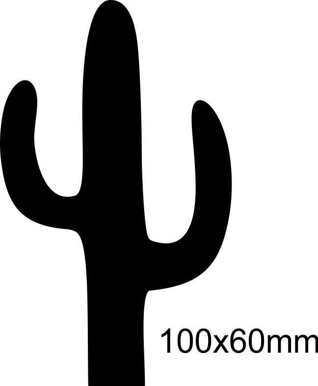 Cactus wall sticker Ma Petite