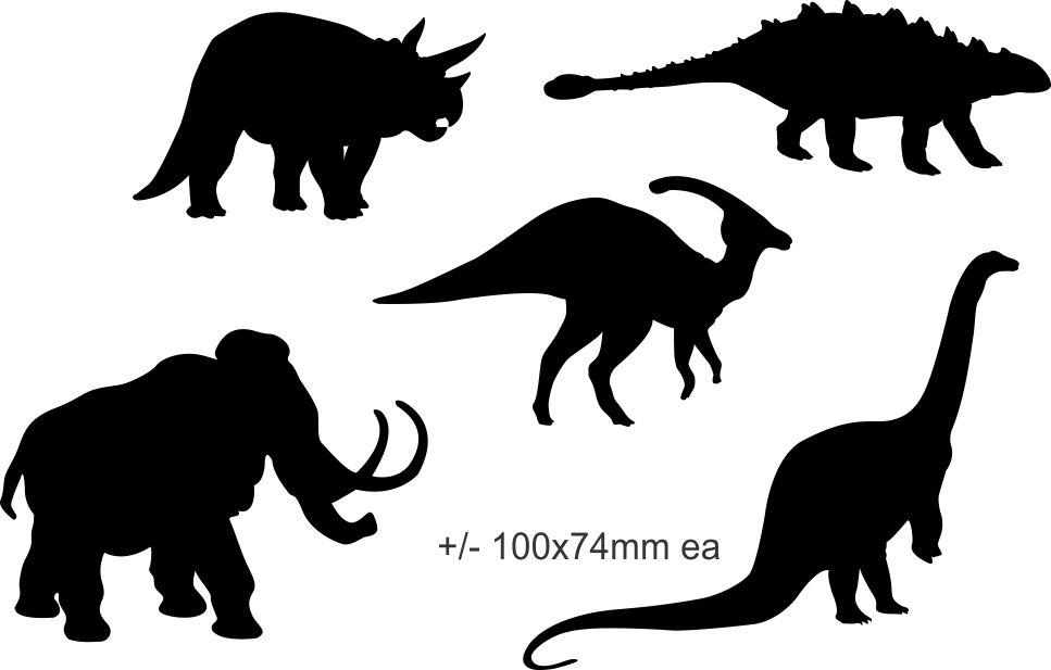 Dinosaur wall stickers