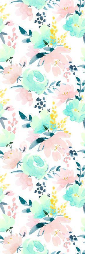 Floral Watercolour Wallpaper