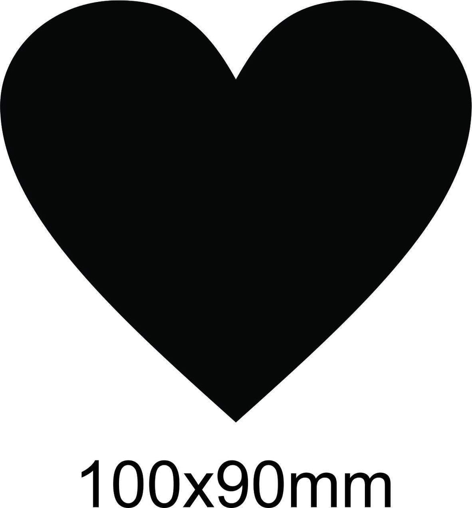 Heart wall sticker