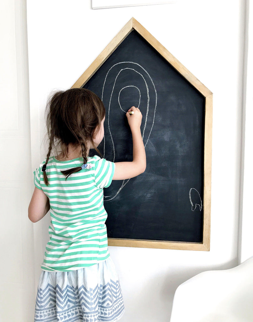 House Shaped Chalkboard