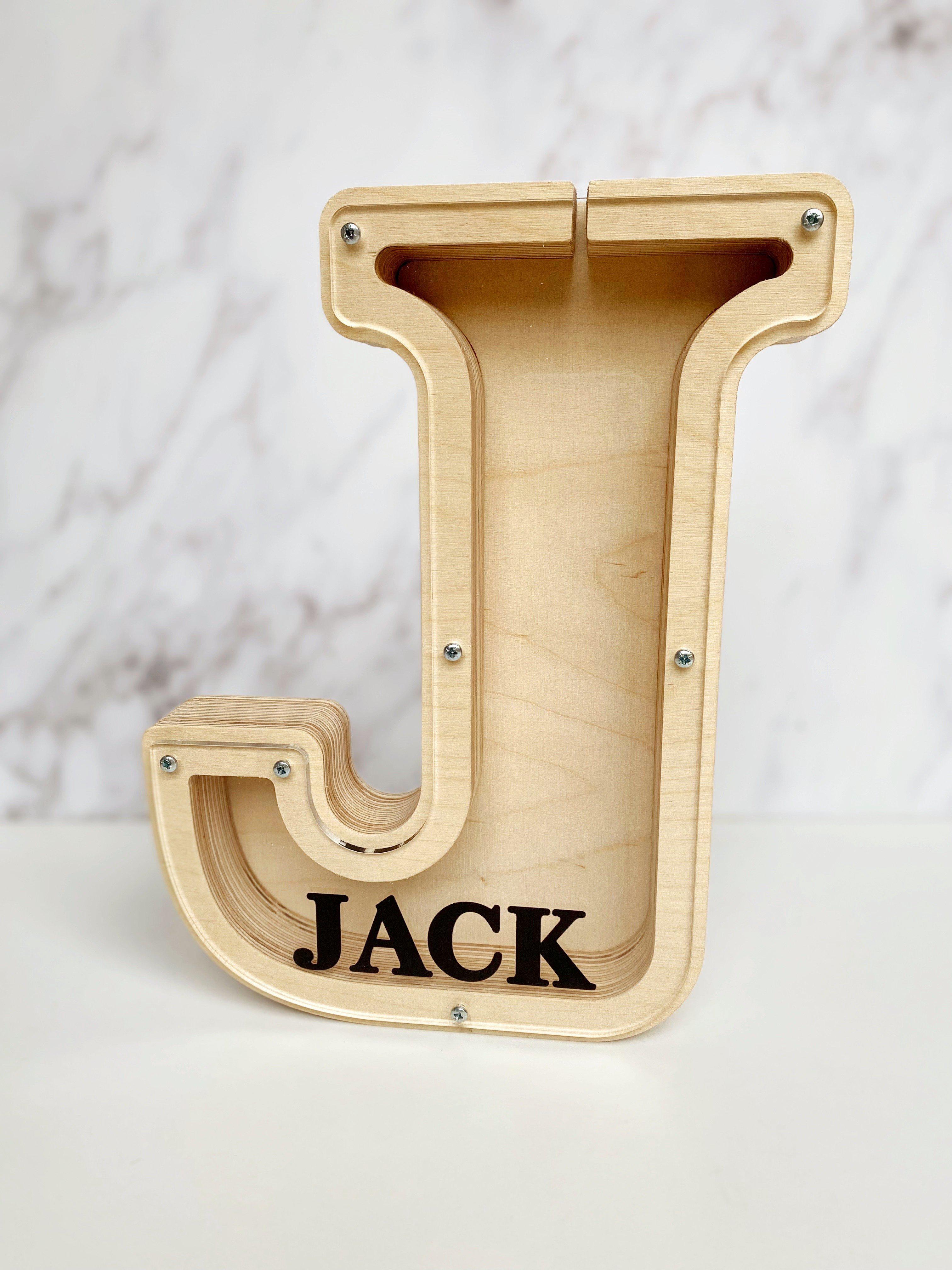 Large Initial Money box – Ma Petite
