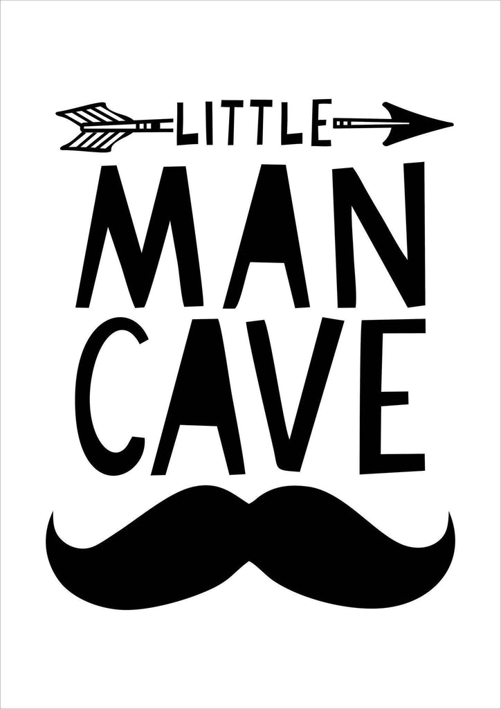 Little Man Cave - Acrylic Wall Print