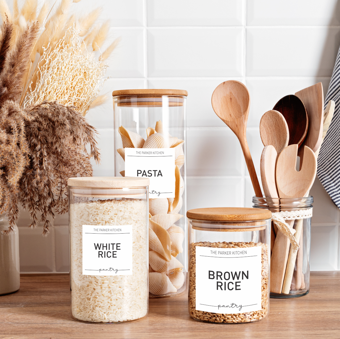 Kitchen Pantry Labels Free Printable And Customizable Kitchen Label