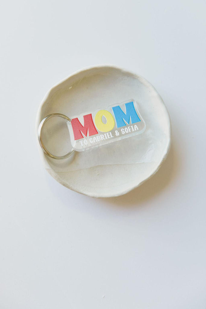 "Mom" Acrylic Key Ring-Ma Petite