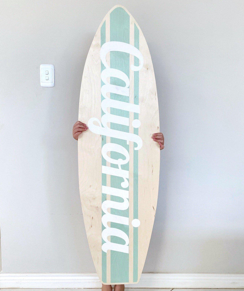Personalised Wooden Surfboard