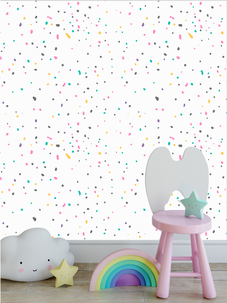 Smudge Dots Wallpaper