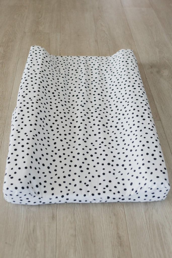 Spotted Cotton Changing Mat Cover-Changing Mat Cover-Ma Petite