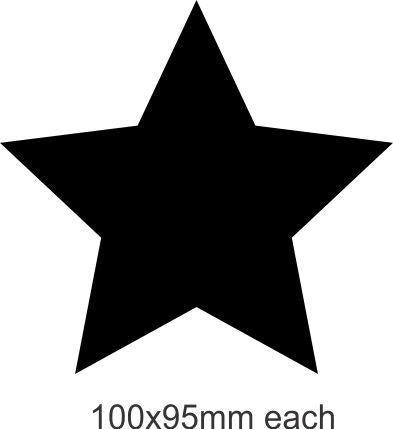 Star wall sticker