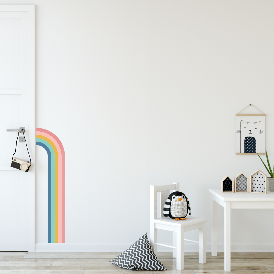 Tall Rainbow wall sticker-Ma Petite