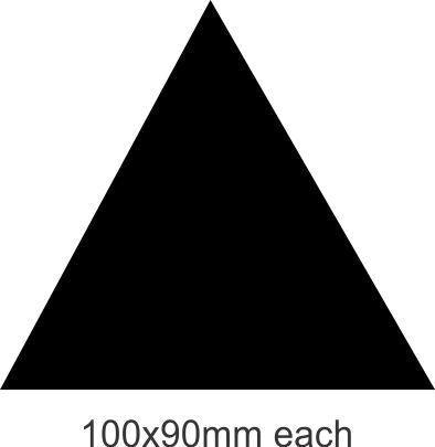Triangle wall sticker